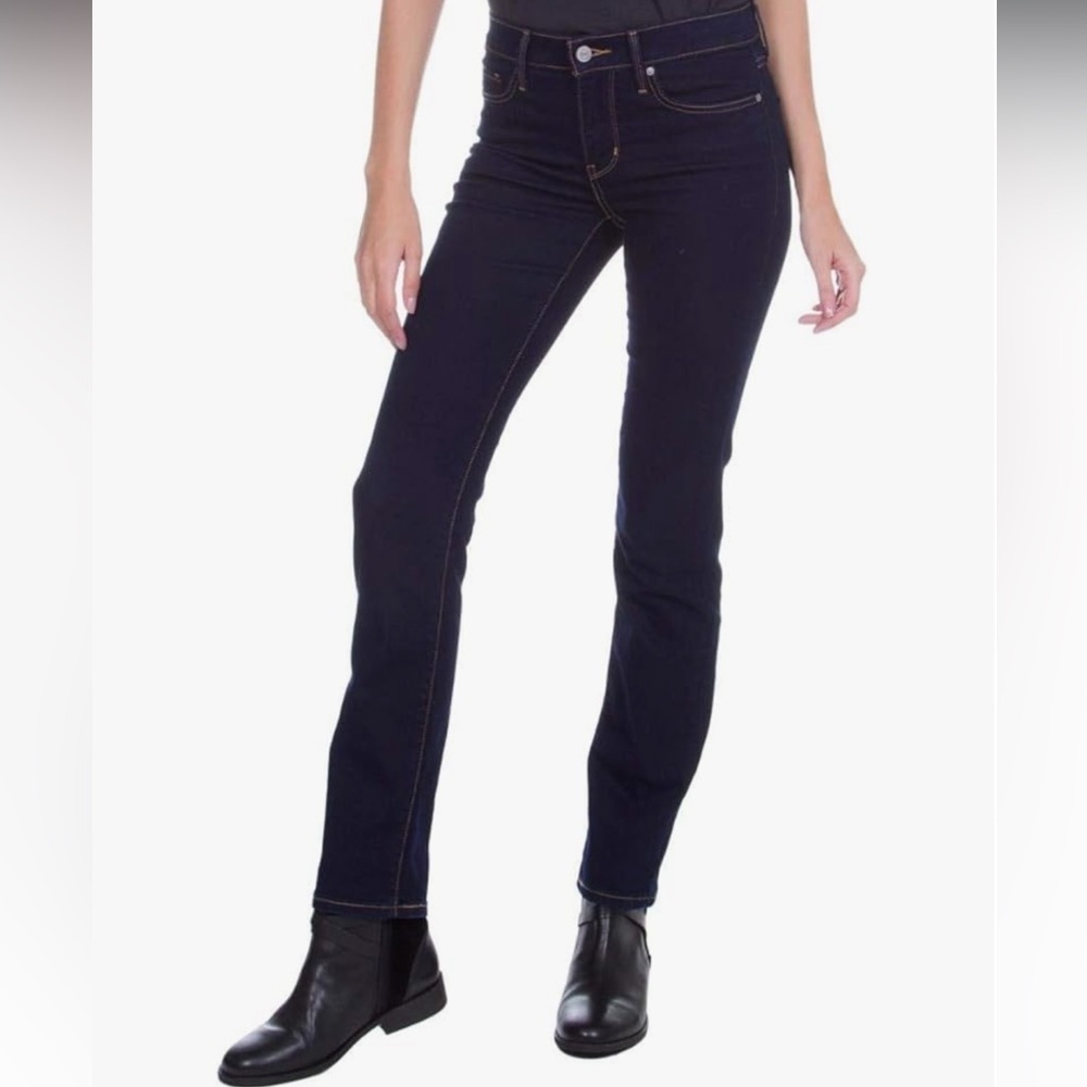 Levi’s 314 Shaping Straight Jean in midnight blue, Size 30 - Picture 3 of 10